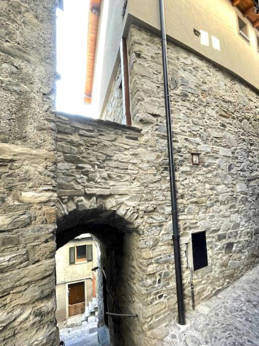 Romantic Home Stone With Amazing View Lake Of Como And Oleandra Laglio Exterior foto